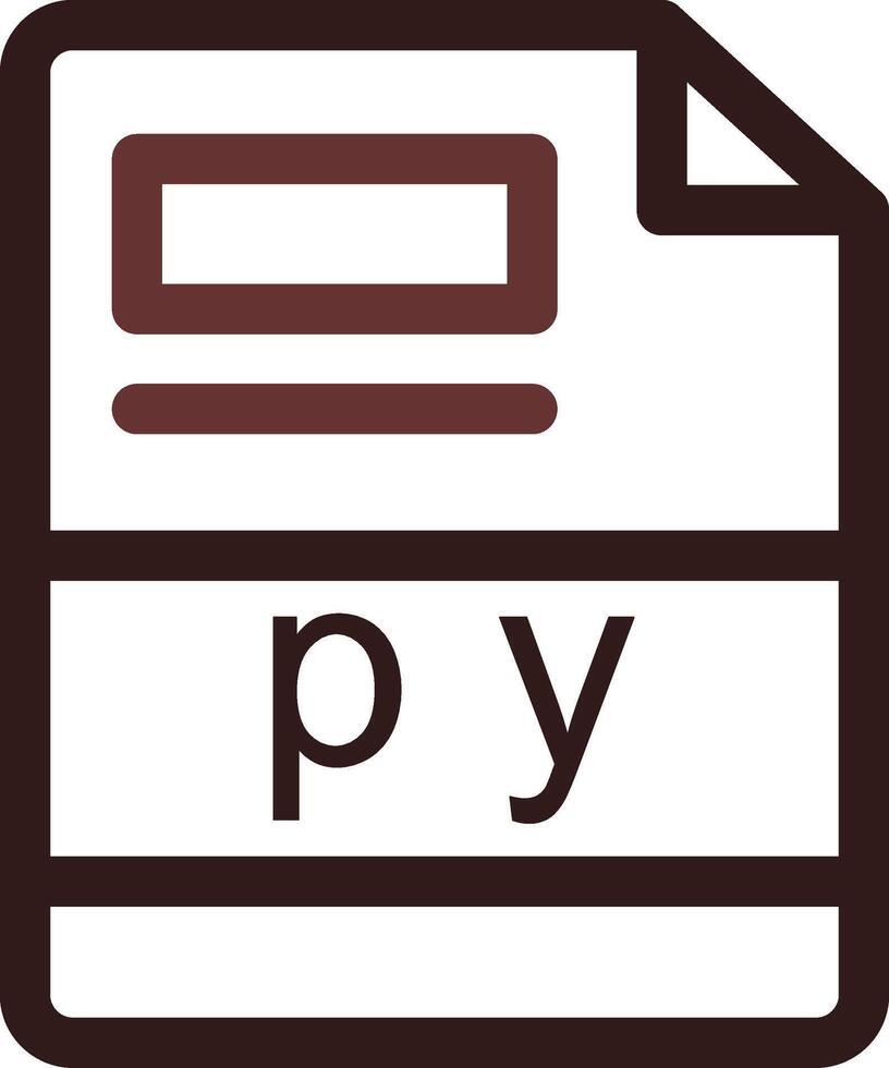 py Creative Icon Design vector