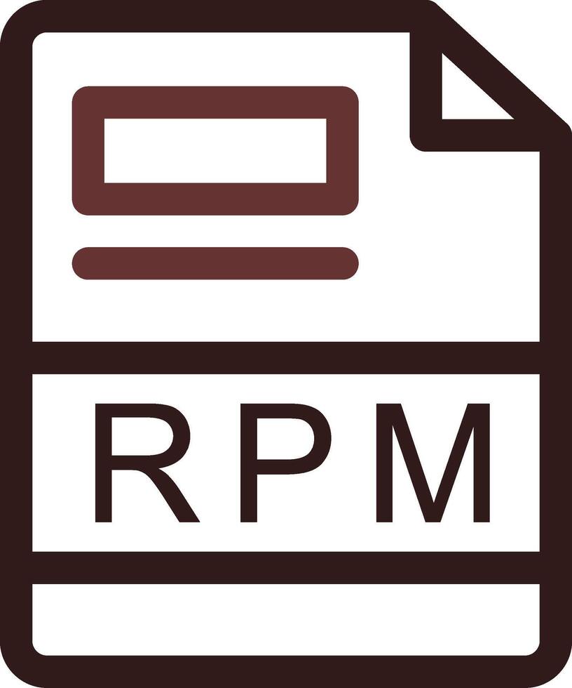 rpm creativo icono diseño vector