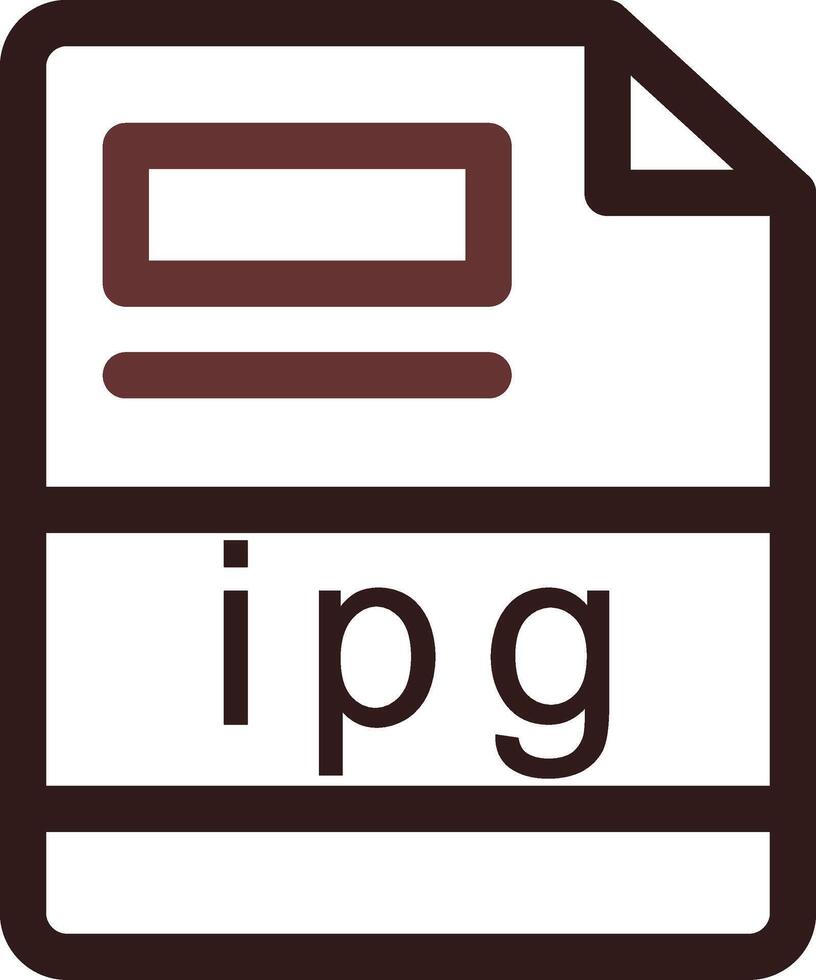 ipg creativo icono diseño vector