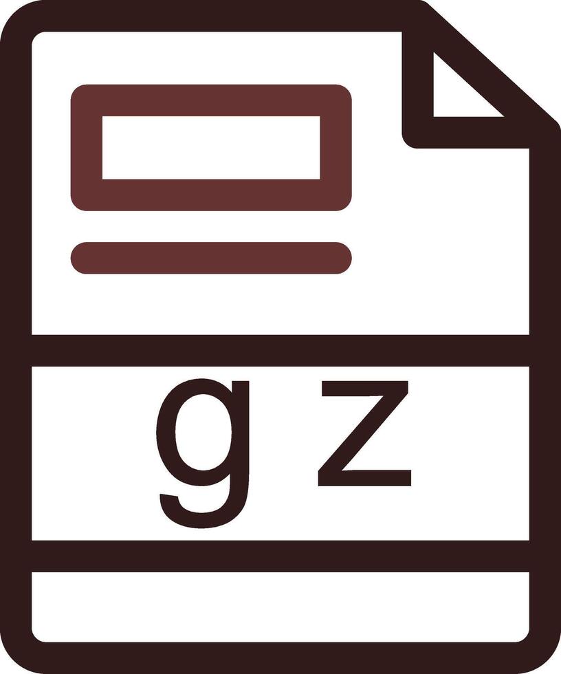 gz Creative Icon Design vector