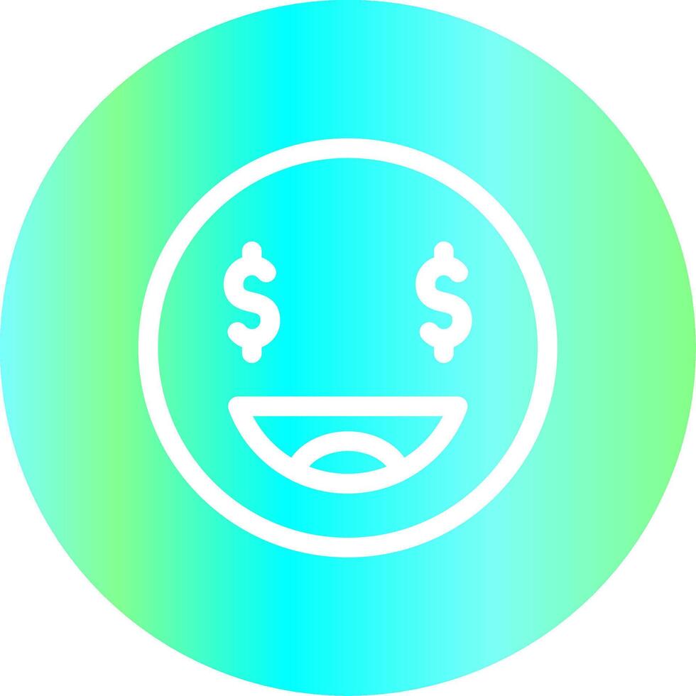 Greedy Creative Icon Design vector