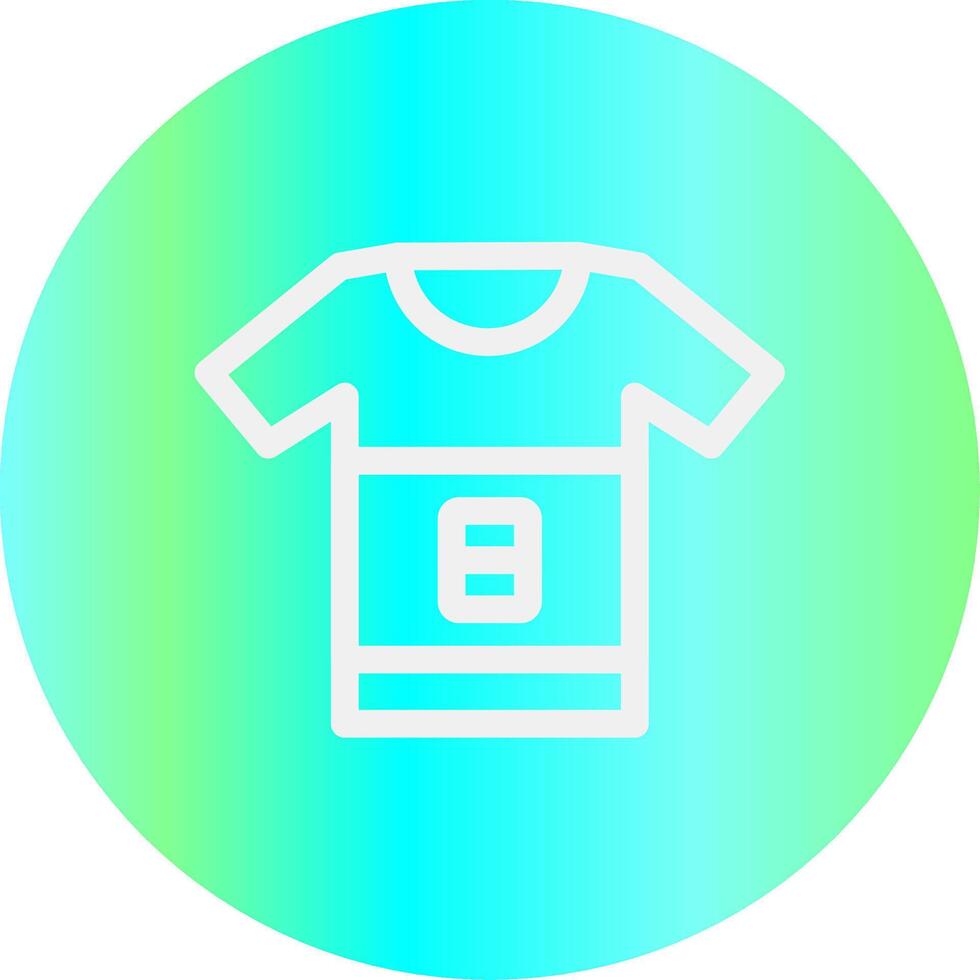 Shirt Creative Icon Design vector