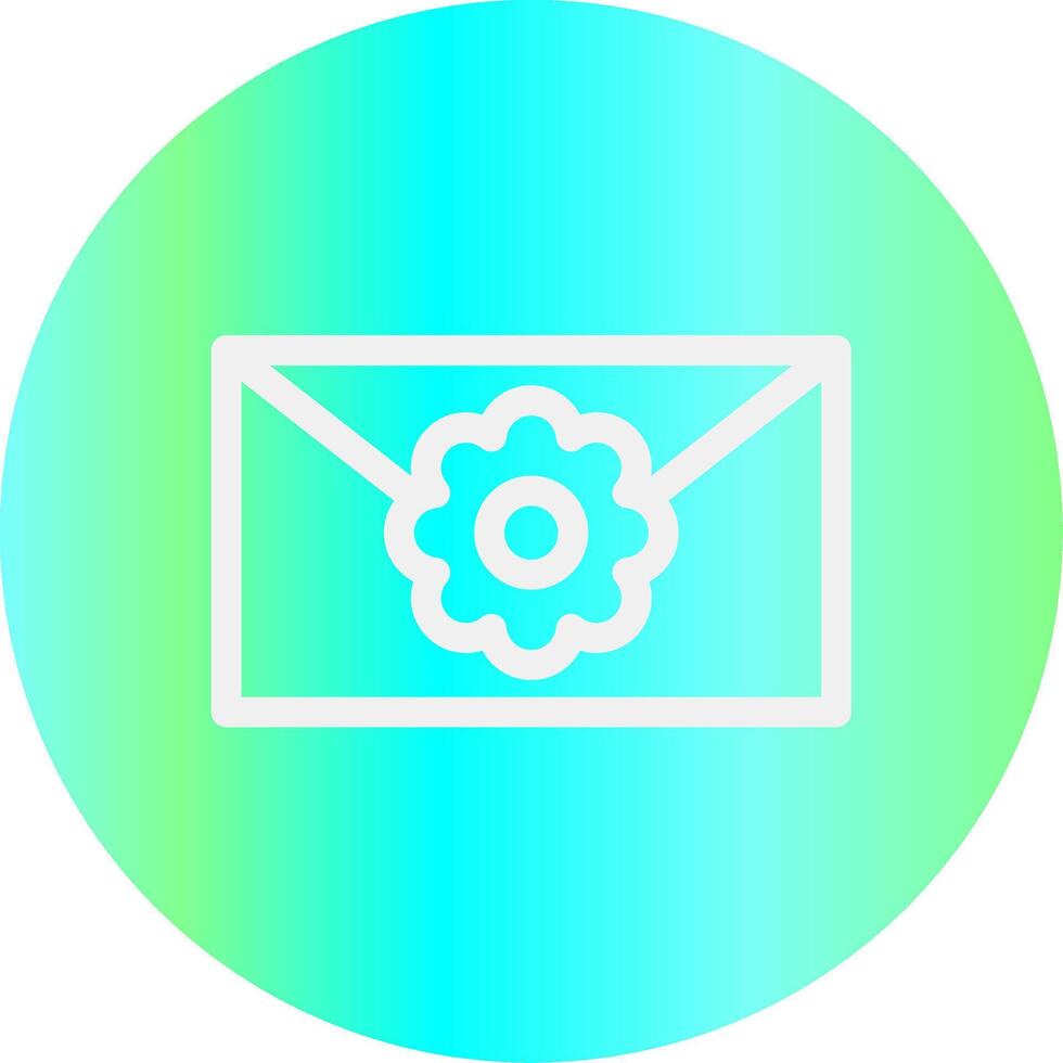 Envelope Creative Icon Design vector