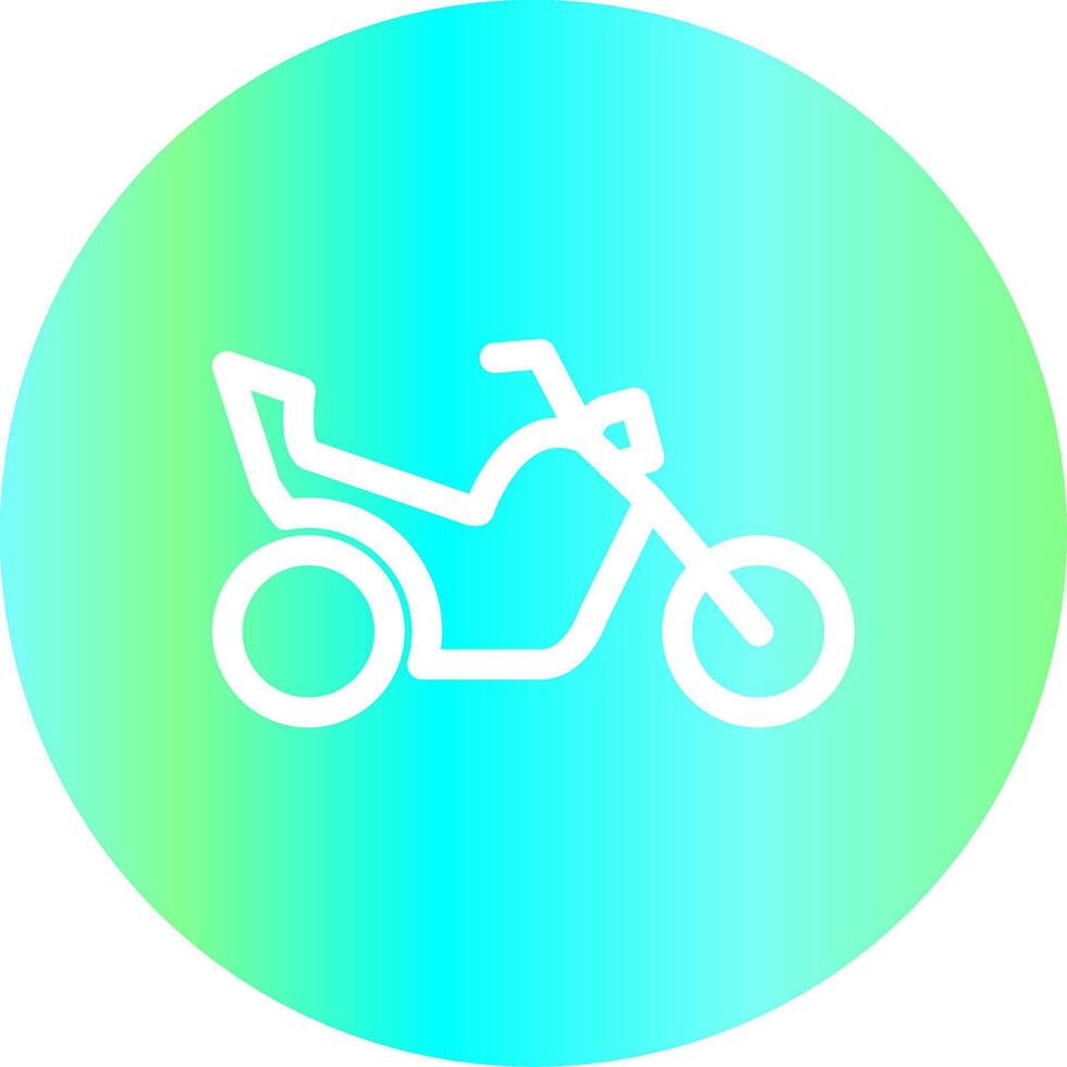 Chopper Creative Icon Design vector