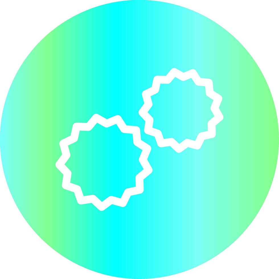 diseño de icono creativo pom pom vector