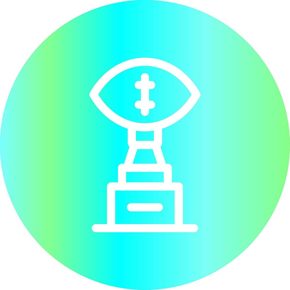 Trophy Creative Icon Design vector