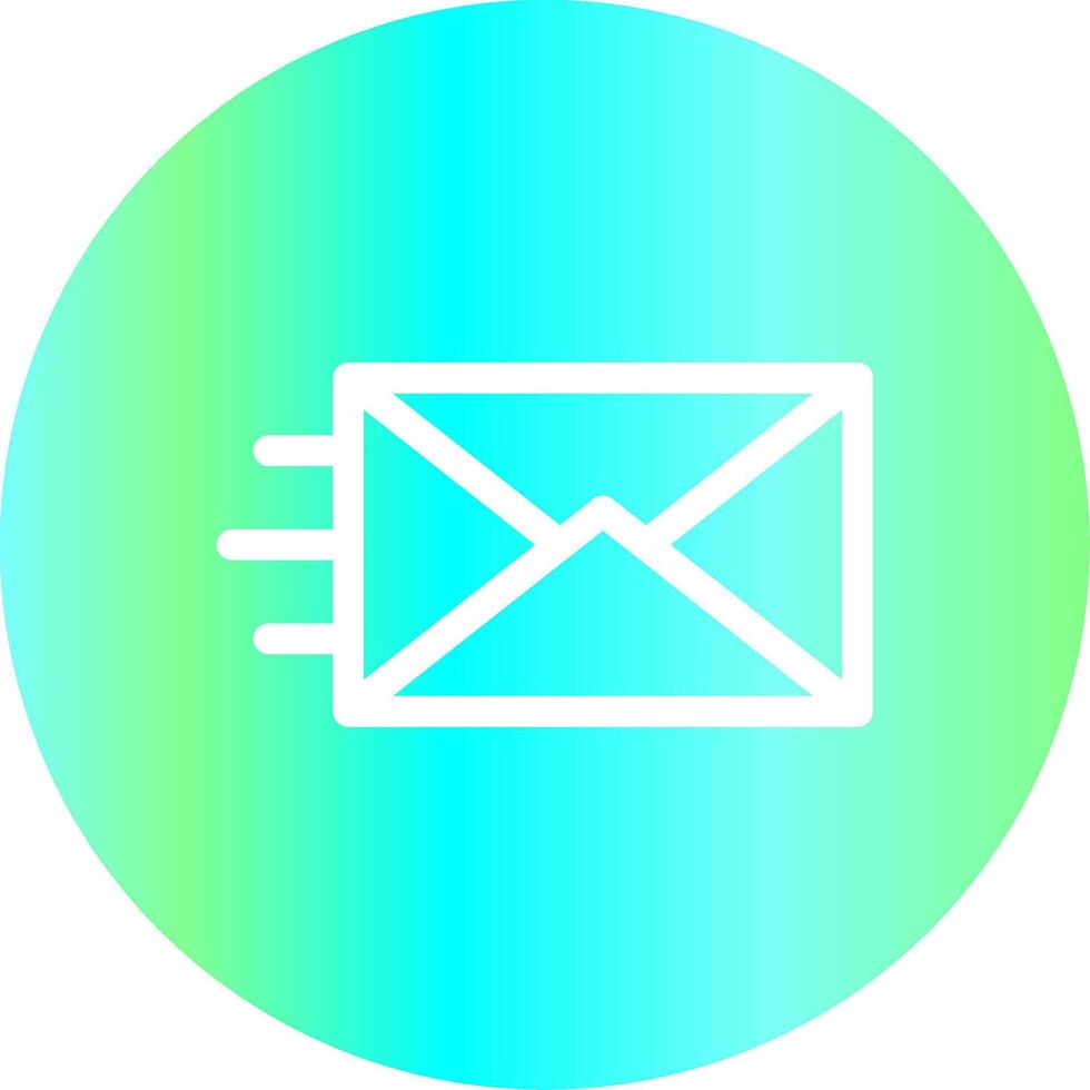 diseño de icono creativo de correo vector
