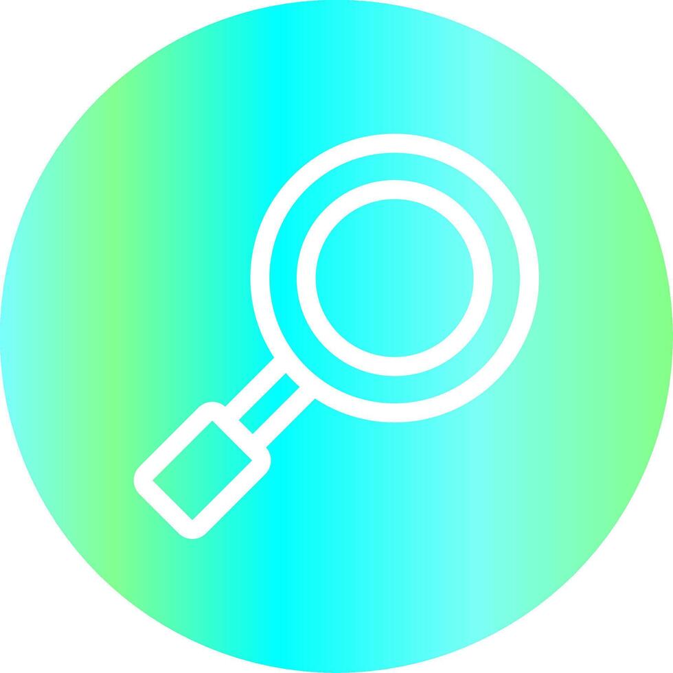 Search Creative Icon Design vector