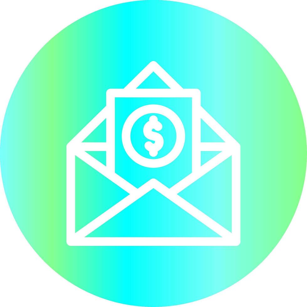 Envelope Creative Icon Design vector