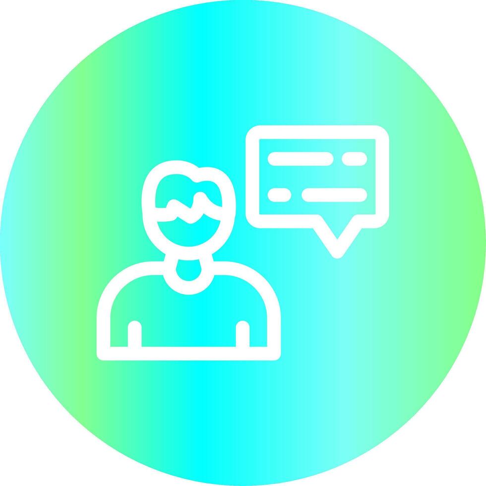 Negotiation Creative Icon Design vector