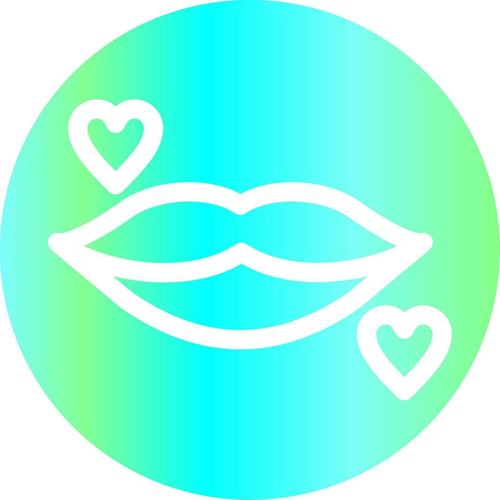 Lips Creative Icon Design vector
