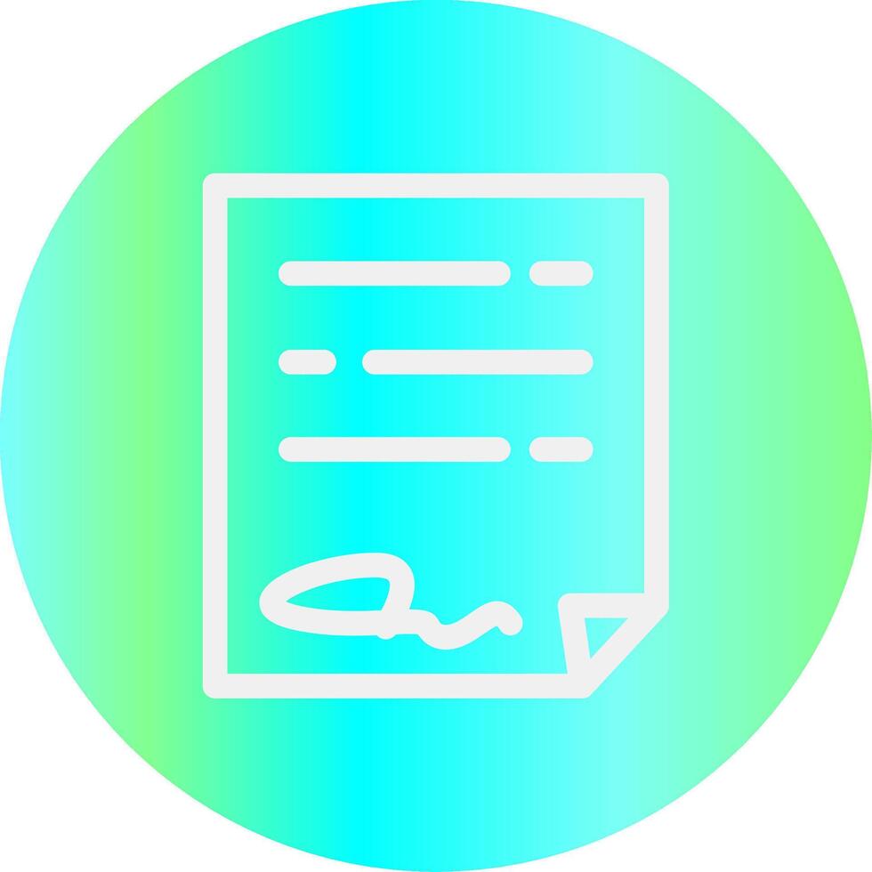 diseño de icono creativo de documento vector