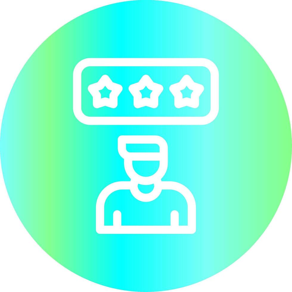 Review Creative Icon Design vector