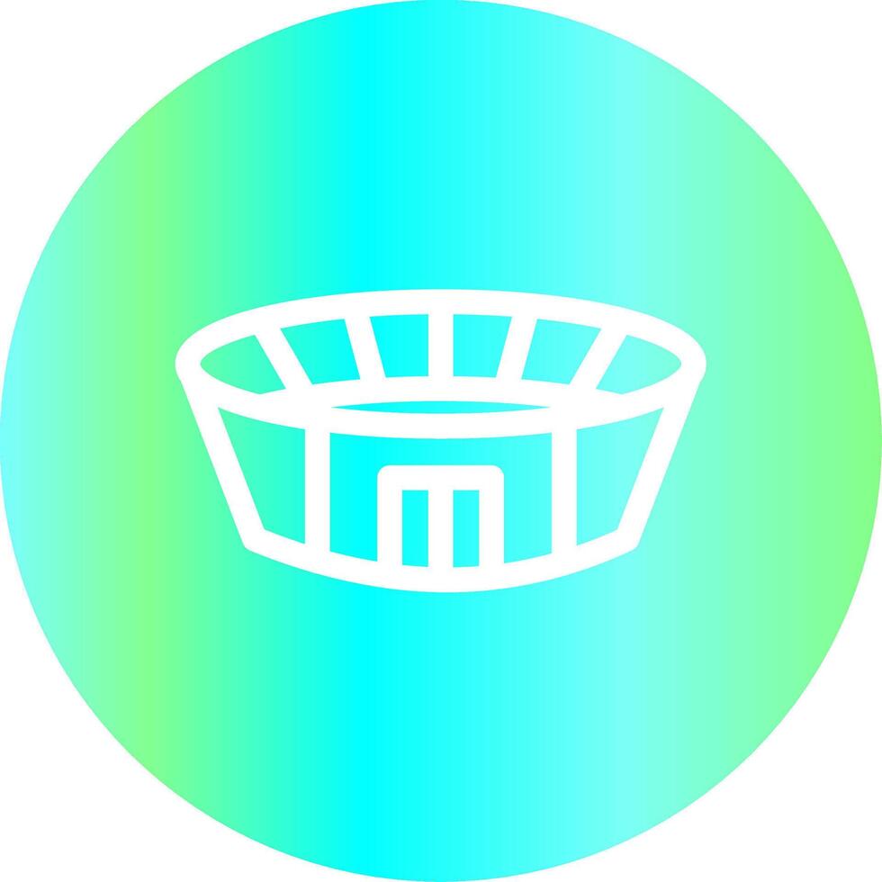Stadium Creative Icon Design vector