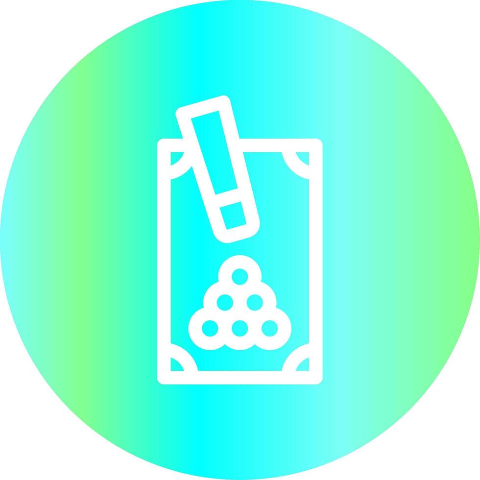 Snooker Creative Icon Design vector