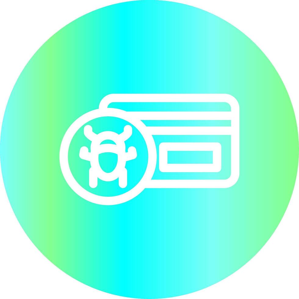 Bug Creative Icon Design vector