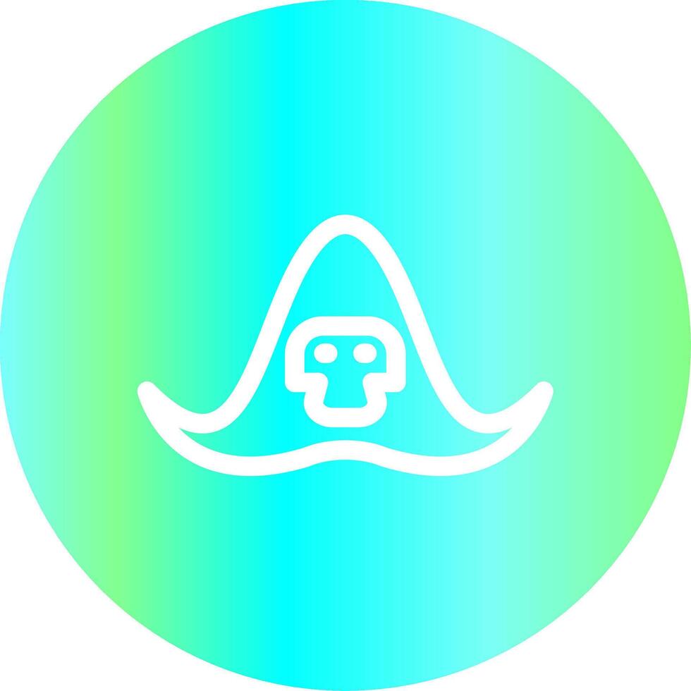 diseño de icono creativo de sombrero vector