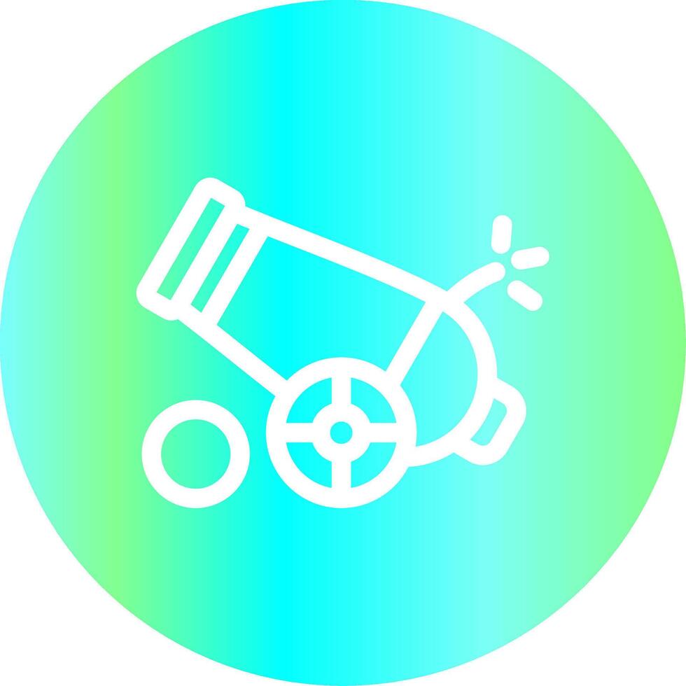 Cannon Creative Icon Design vector