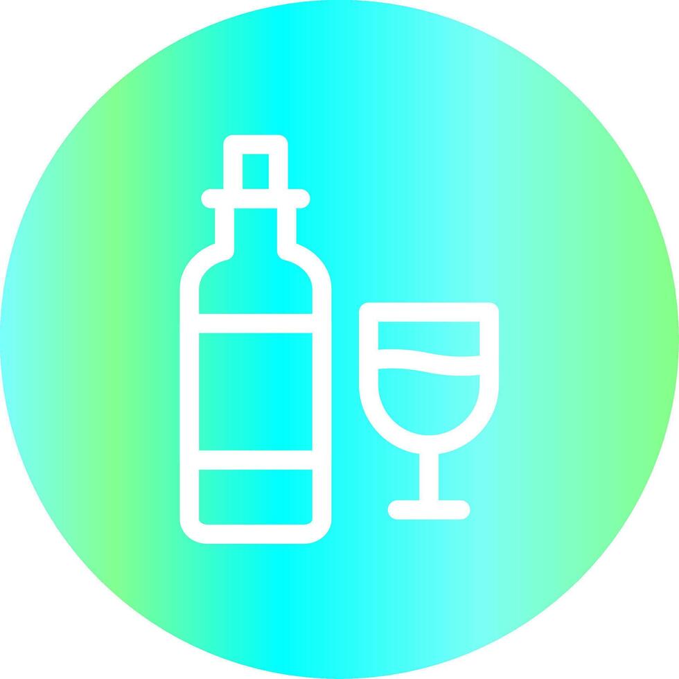 diseño de icono creativo de vino vector