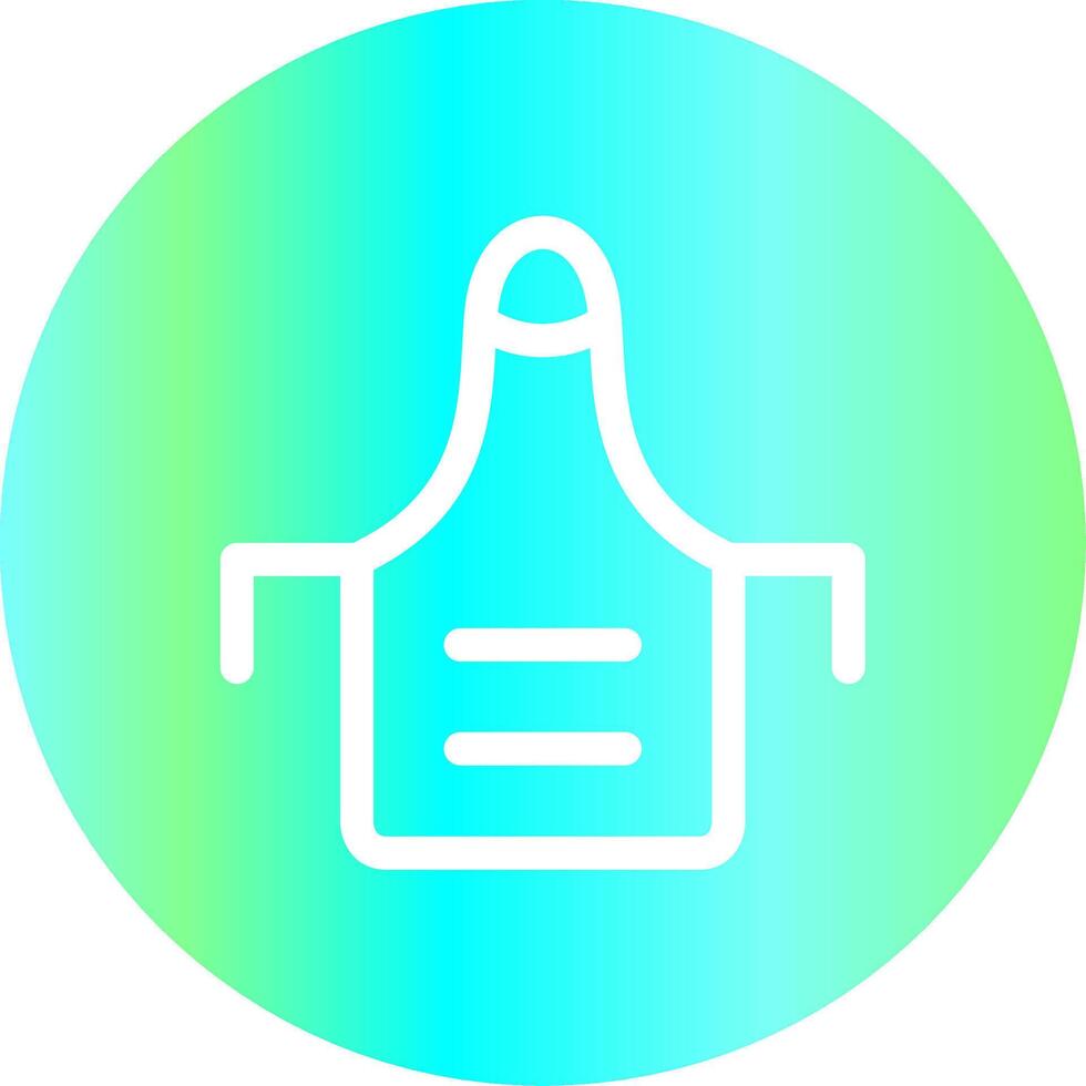 Apron Creative Icon Design vector