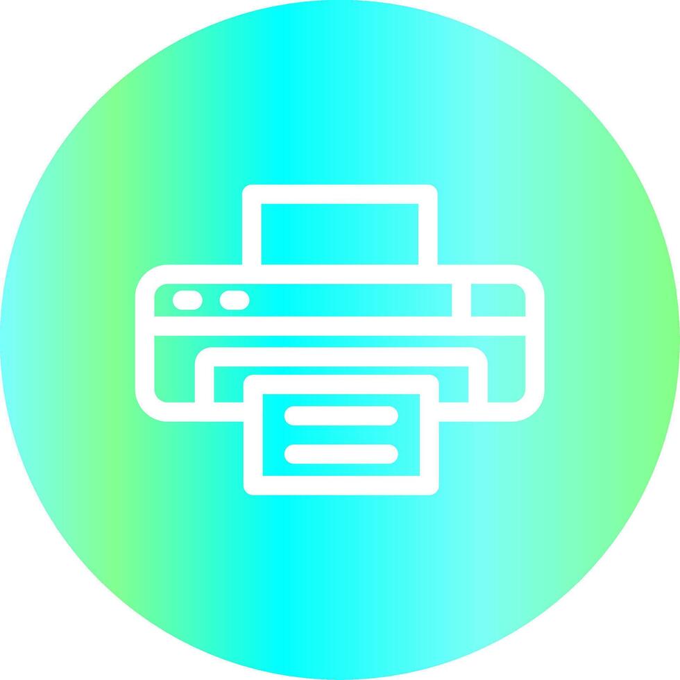 Line Gradient Circle Design vector