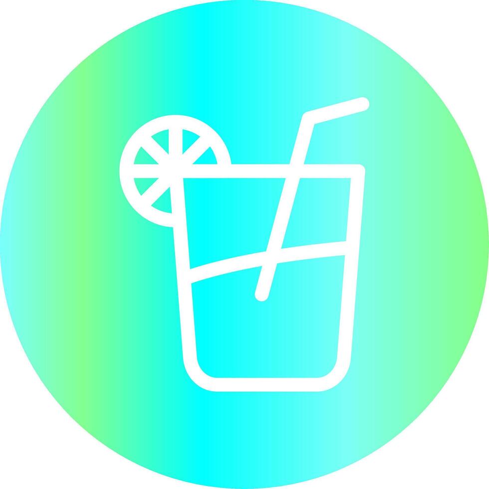 Cocktail Creative Icon Design vector