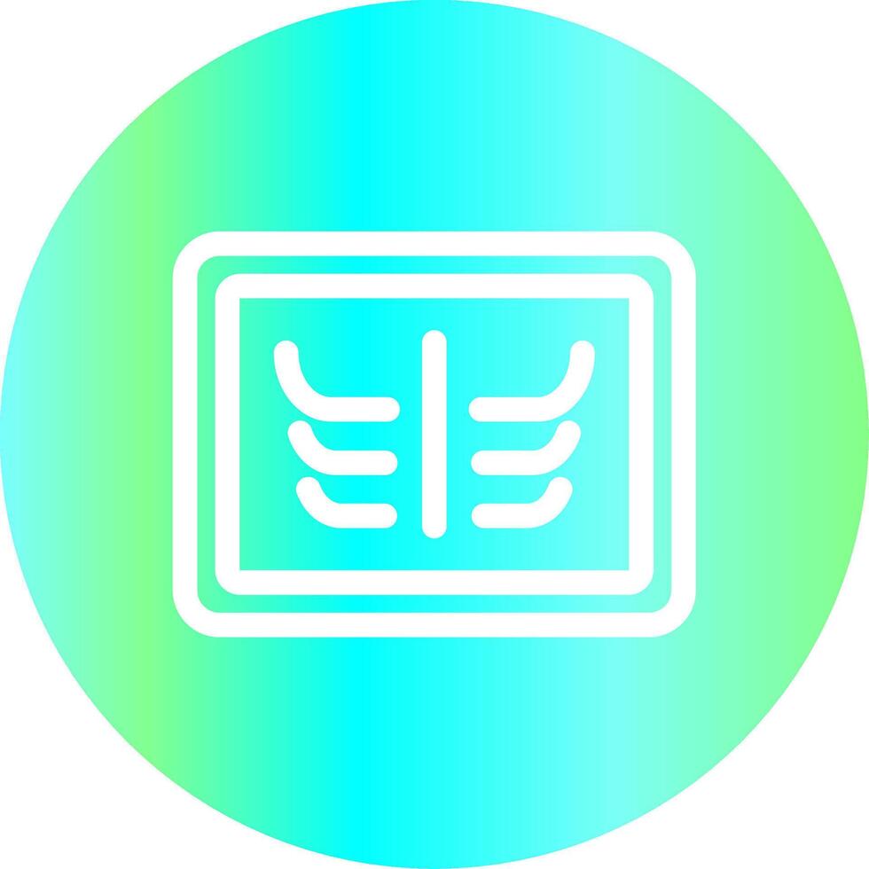 X Ray Creative Icon Design vector