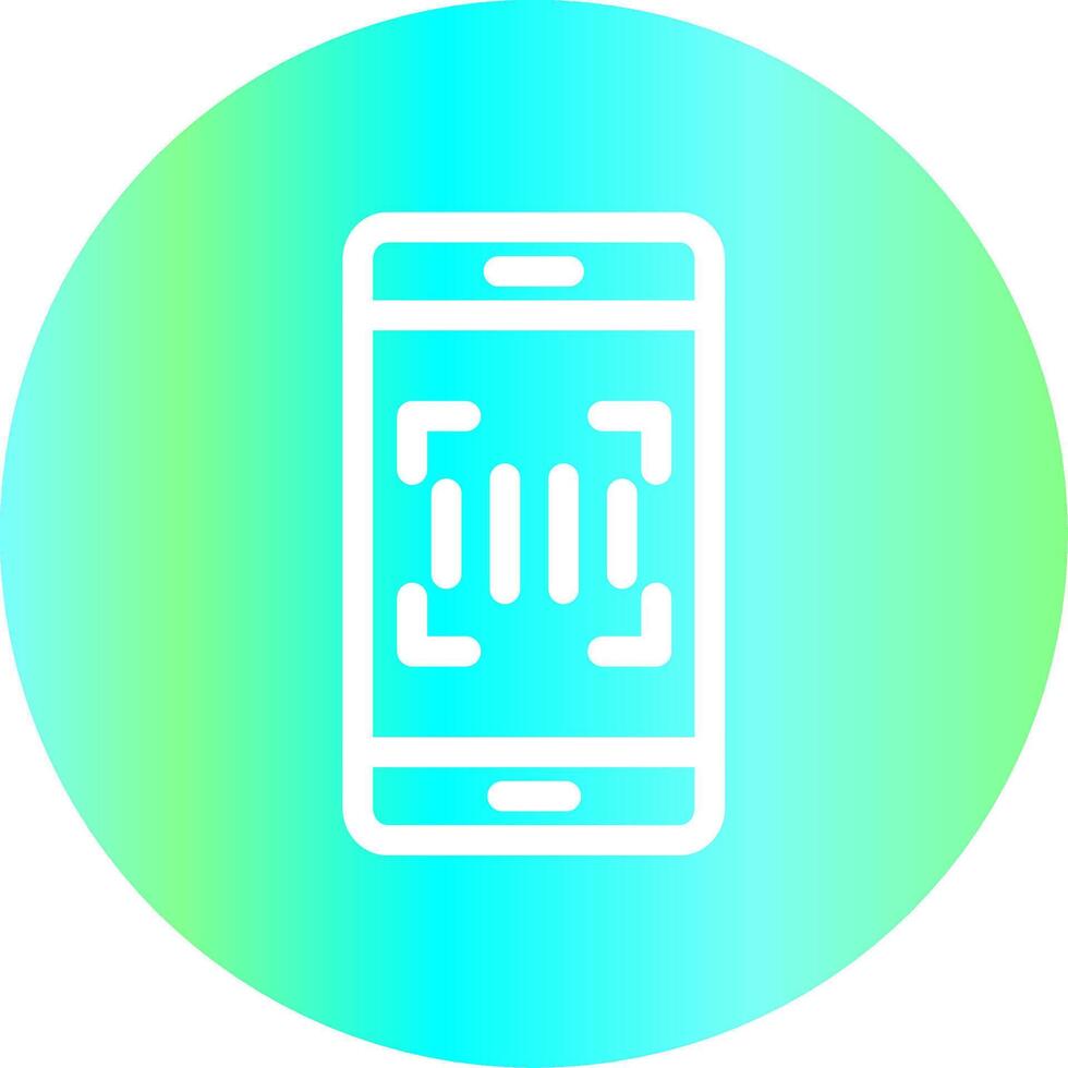 Barcode Creative Icon Design vector