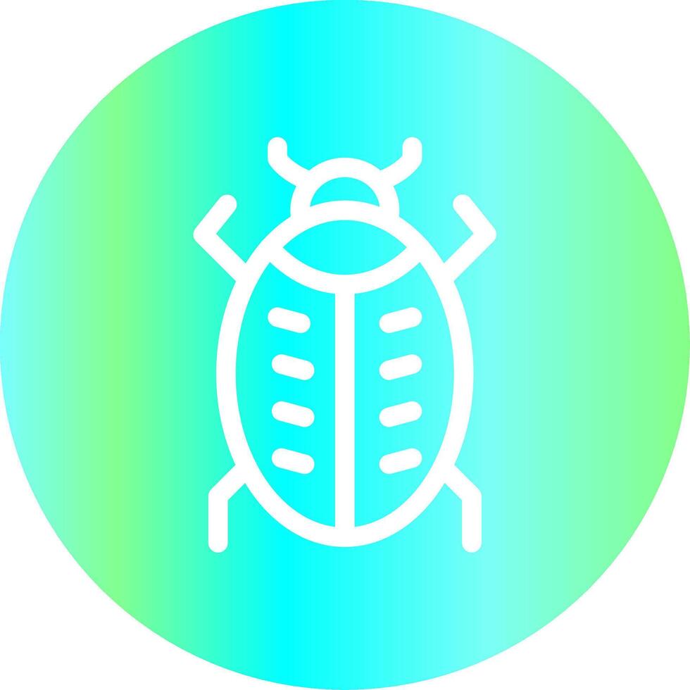 Bug Creative Icon Design vector