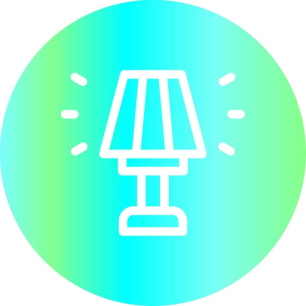 Lamp Creative Icon Design vector