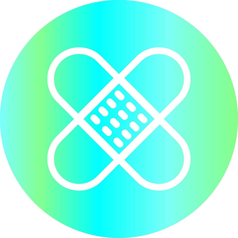 Band Aid Creative Icon Design vector