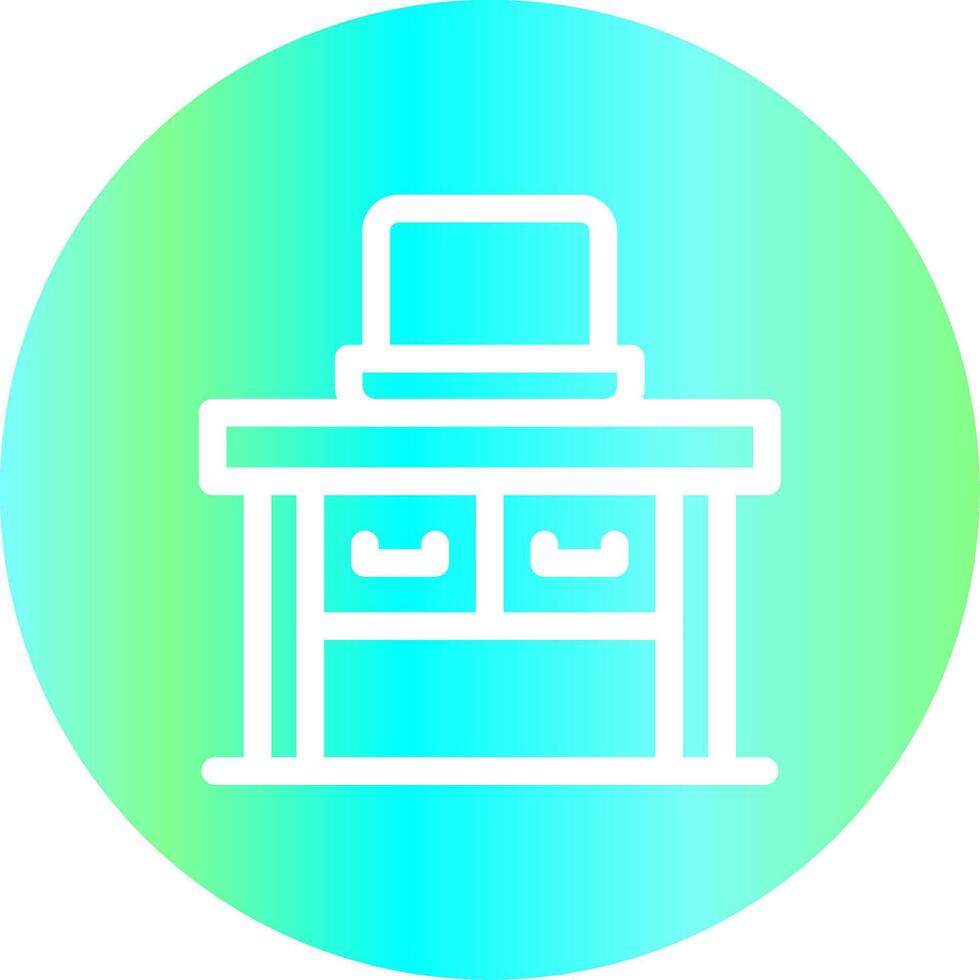 Desk Creative Icon Design vector