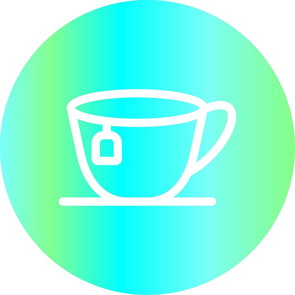 diseño de icono creativo de taza de té vector