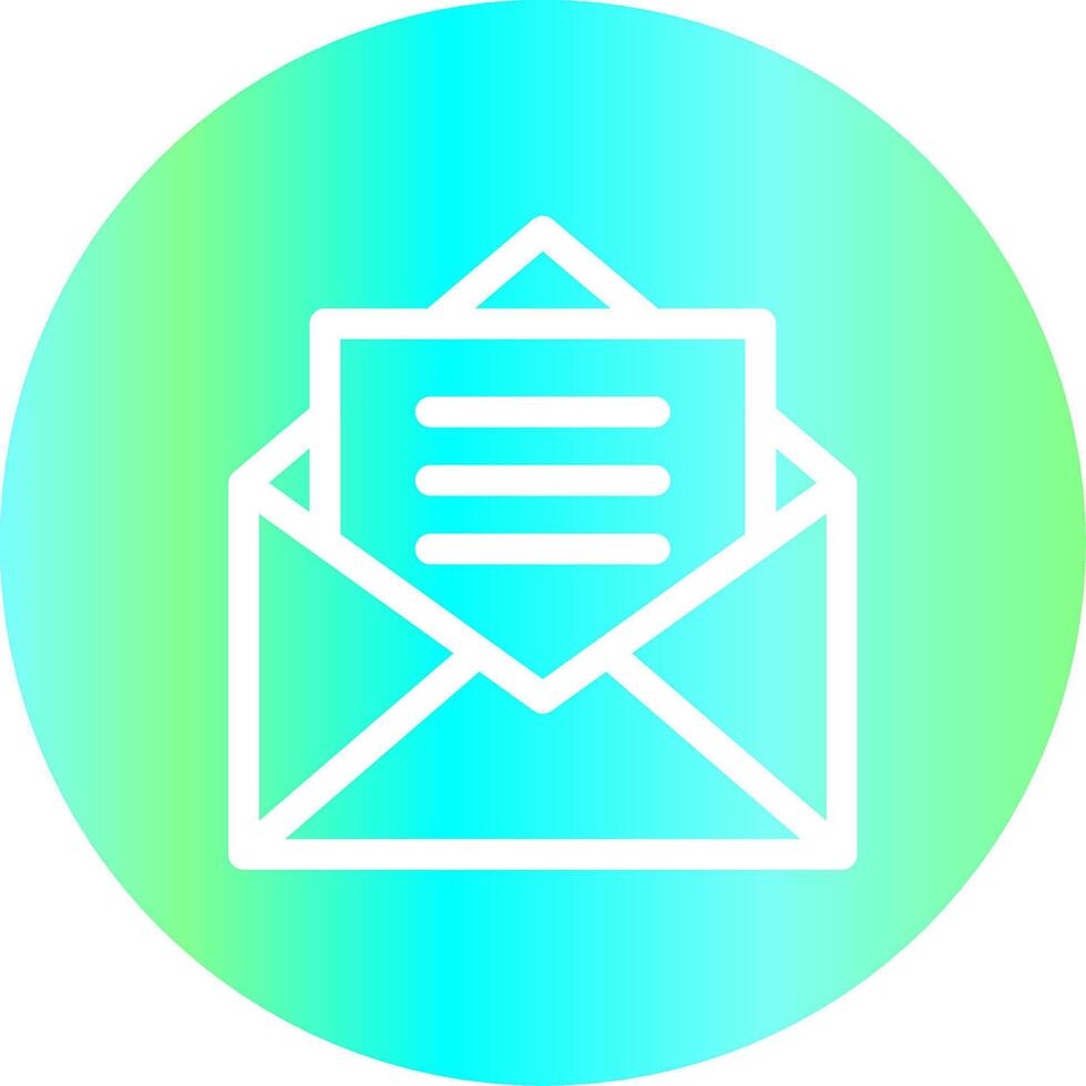 Email Creative Icon Design vector