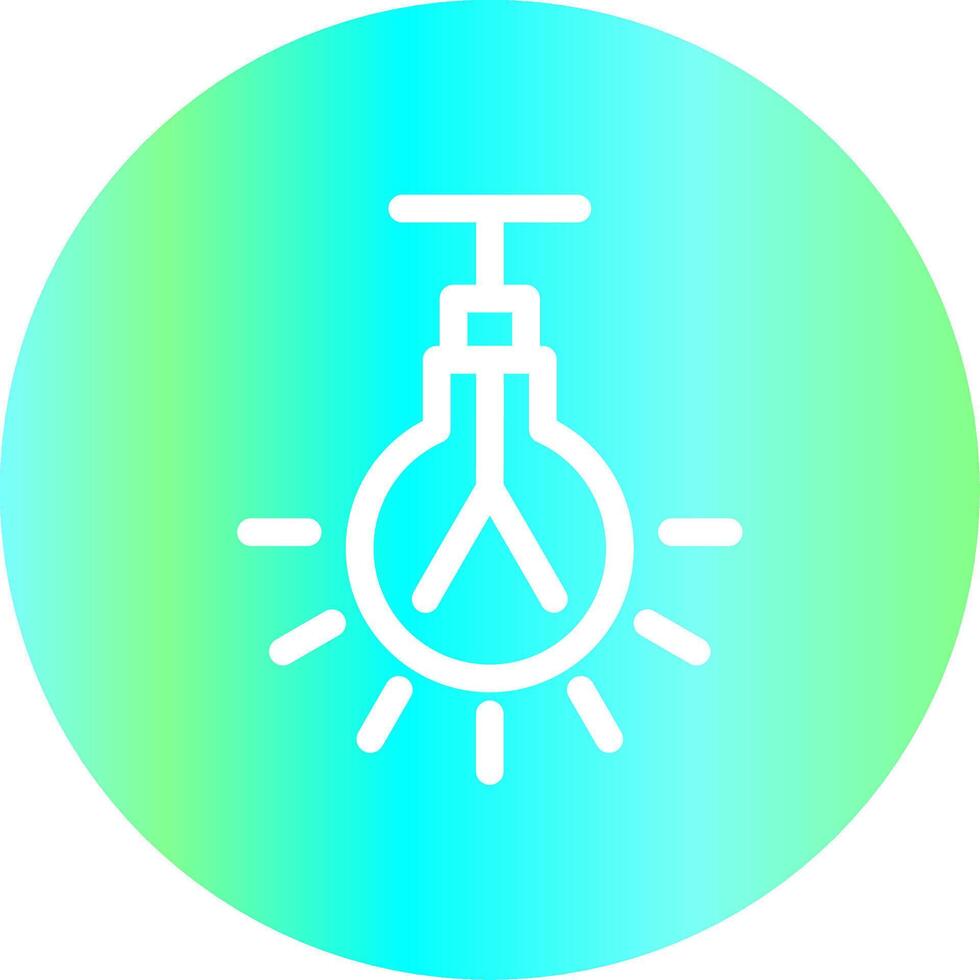 Lightbulb Creative Icon Design vector