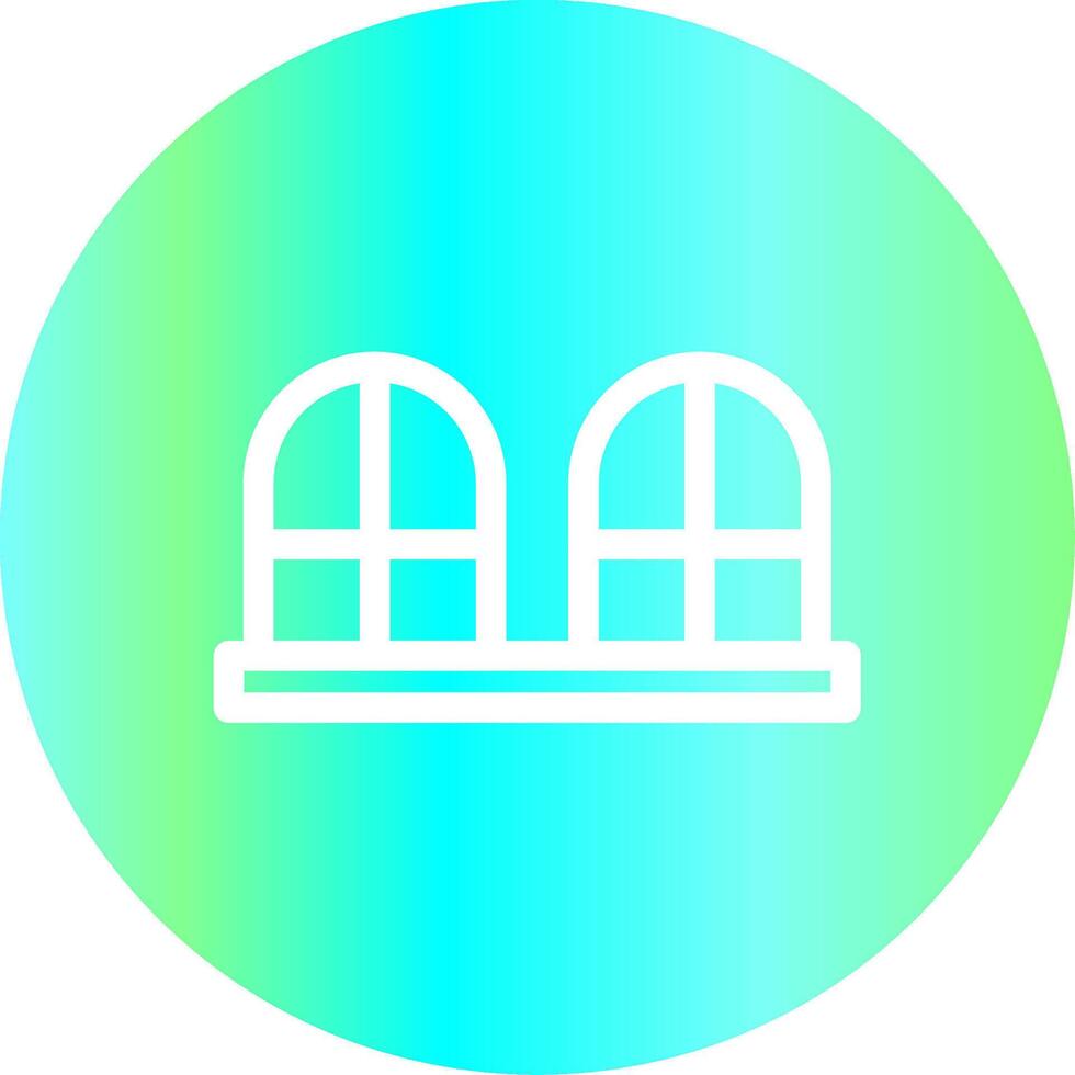 Window Creative Icon Design vector
