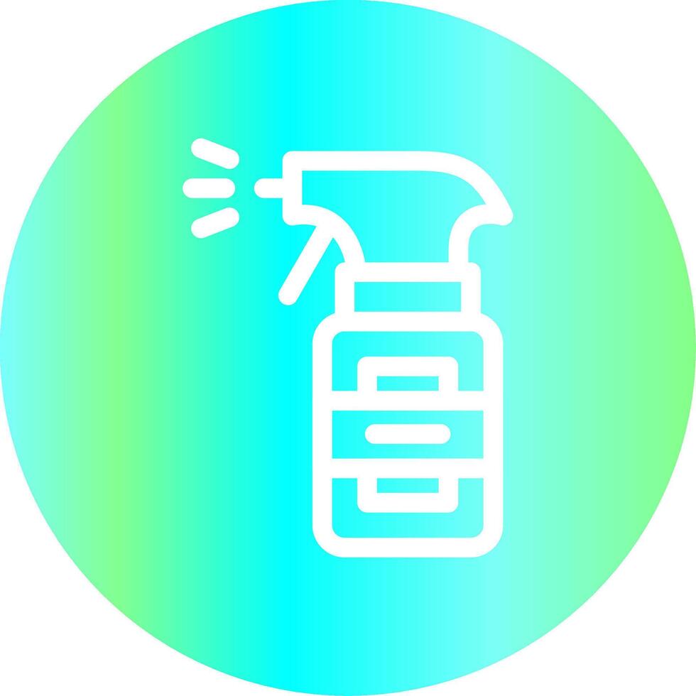 Spray Bottle Creative Icon Design vector