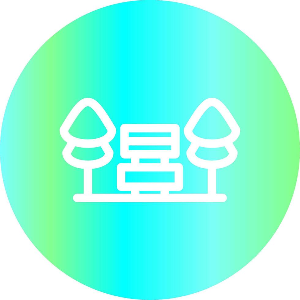 Park Creative Icon Design vector