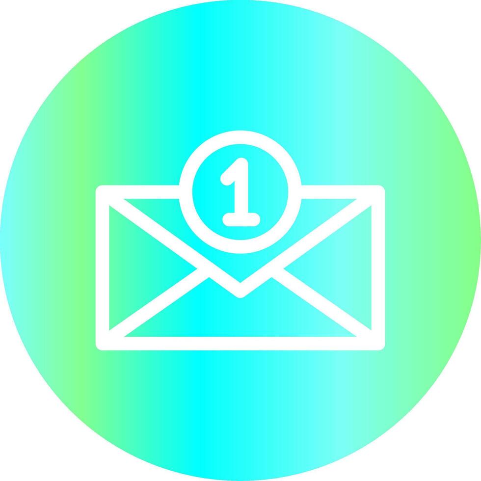 New Email Creative Icon Design vector