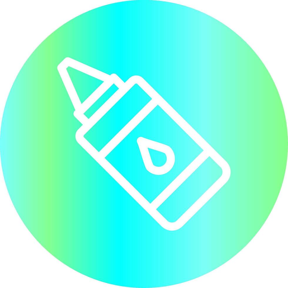 Glue Creative Icon Design vector