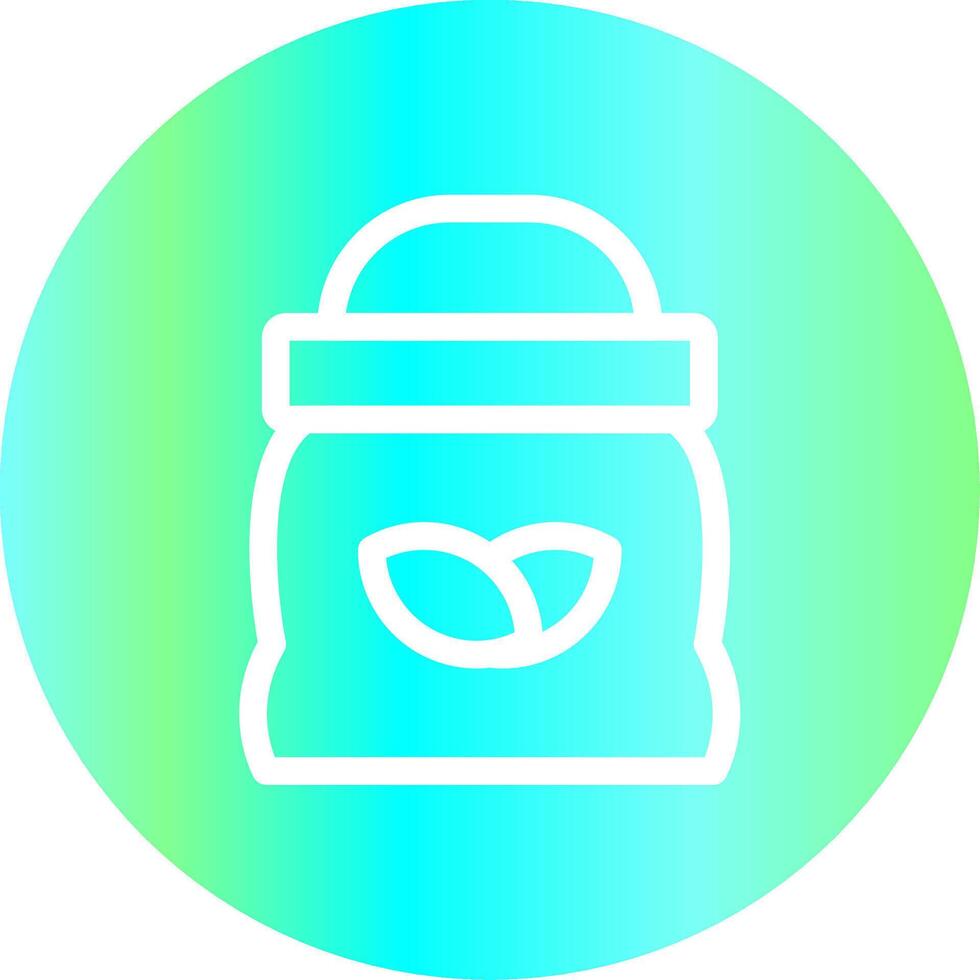Fertilizer Creative Icon Design vector
