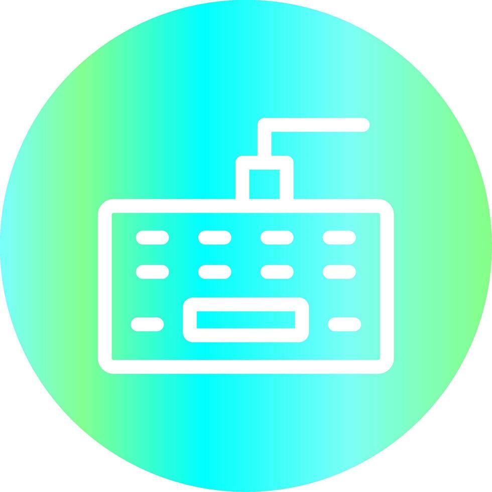 Keyboard Creative Icon Design vector