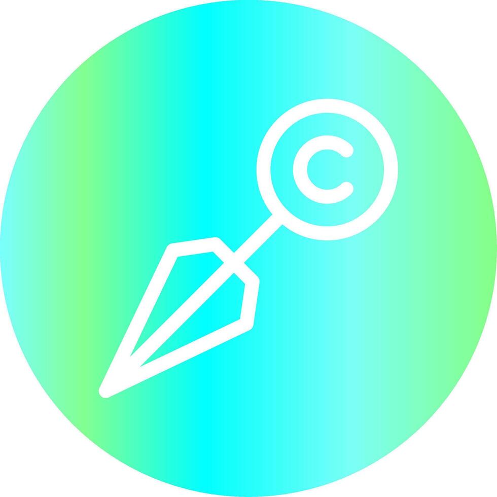 Kunai Creative Icon Design vector