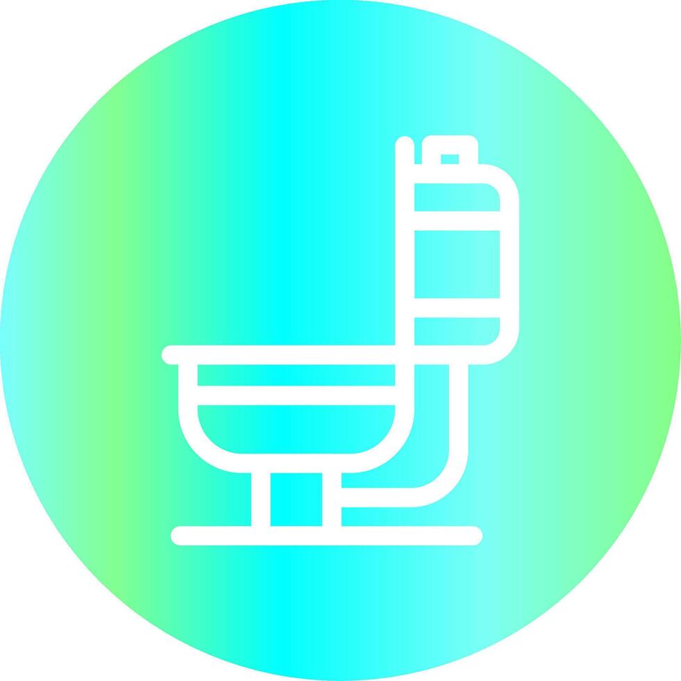 Toilet Creative Icon Design vector