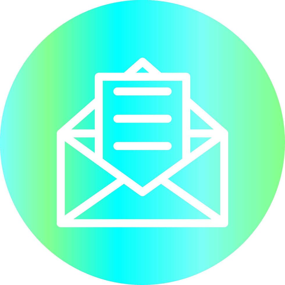 Email Creative Icon Design vector