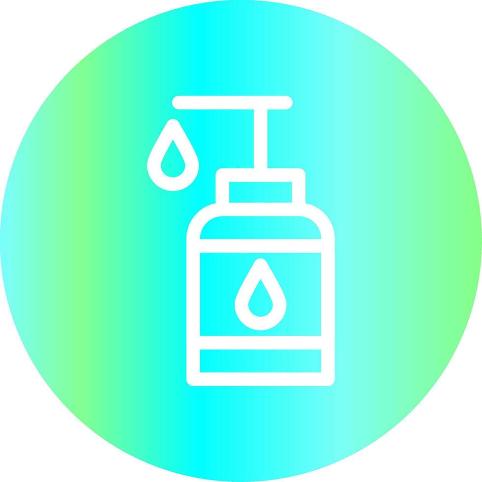 Hand Washer Creative Icon Design vector