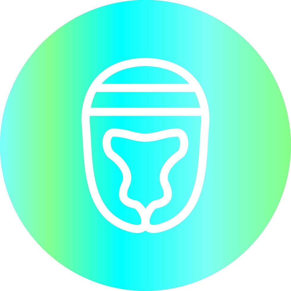 Helmet Creative Icon Design vector