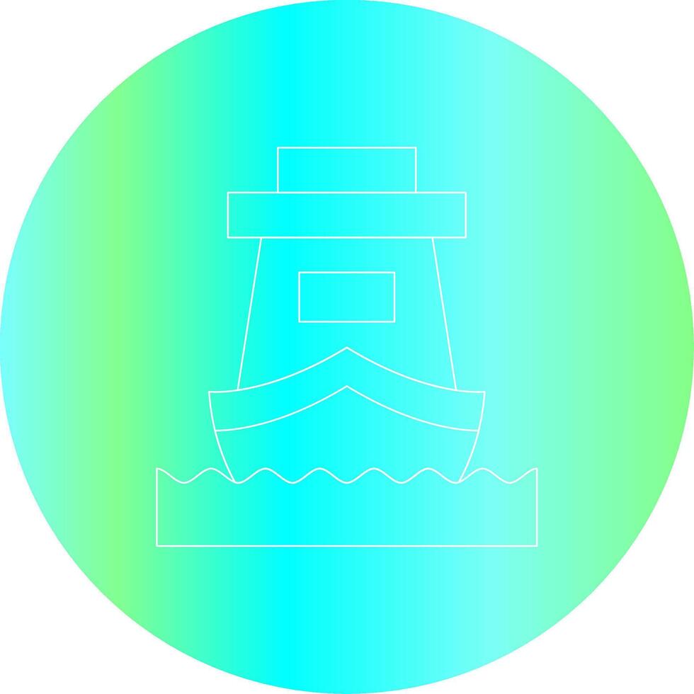 Ship Creative Icon Design vector