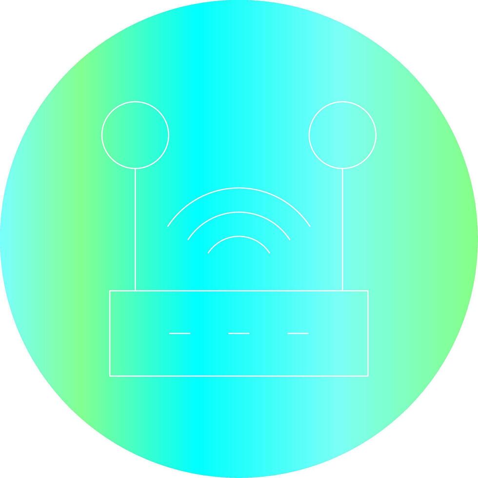Wifi Creative Icon Design vector