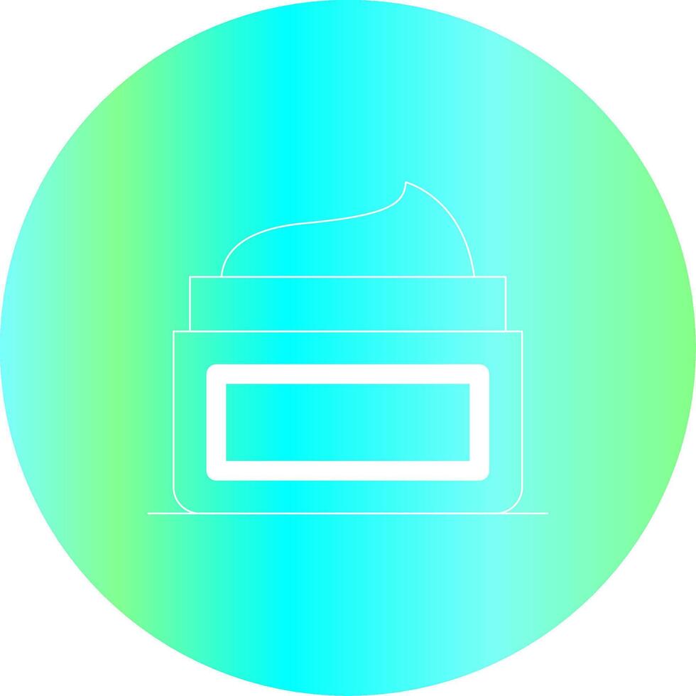 Face Cream Creative Icon Design vector